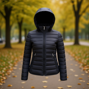 Veste en coton légère HDJ Fashion Junior SAC-607 pour femmes grandes tailles - Product Image 3