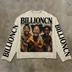 Streetwear Boxy Hoodie Vintage personnalisé, sweat-shirt à capuche court imprimé graphique Style français essentiel pour hommes - Product Image 2