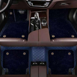 Tapis de sol de voiture sur mesure pour <span class=keywords><strong>Aston</strong></span> Martin DBX, style sport, intérieur de luxe, ensemble complet 3 pièces, 10 mm d'épaisseur, toutes saisons - Product Image 4