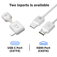 Kits émetteur-récepteur vidéo HDMI sans fil CS7, système de transmission sans fil HD 5G, 4K, plug and play pour la diffusion en continu à domicile