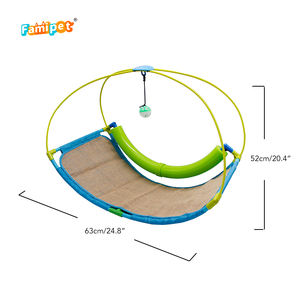 Famipet giocattolo per gatti da compagnia dal Design unico all'ingrosso con palline a campana da pista - Product Image 2