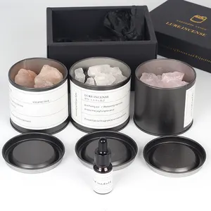 Aerobic Scent Aromatherapy Gift Set Natural Crystal Essential Oil Aroma Diffuser