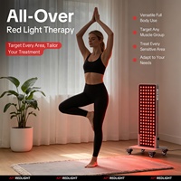 Ventes d'usine - Appareil de luminothérapie rouge pour le corps entier, personnalisé pour les spas et salons de beauté, écran tactile en aluminium, panneau lumineux LED