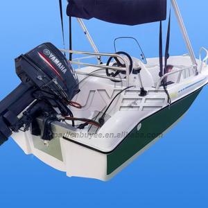 เรือสปีดโบ๊ทตกปลาไฟเบอร์กลาสสำหรับครอบครัวและเพื่อน12ฟุต3.6เมตรเรือยอร์ชแบบเร็วพร้อมพื้นพีวีซี - Product Image 3