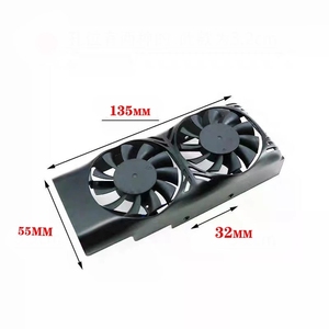 Ventilateur de refroidissement pour <span class=keywords><strong>MSI</strong></span> Geforce GTX <span class=keywords><strong>750</strong></span> <span class=keywords><strong>Ti</strong></span> 2 go carte graphique LP XY-D05510S 0.28A 2 broches GTX750 <span class=keywords><strong>Ti</strong></span> - Product Image 2