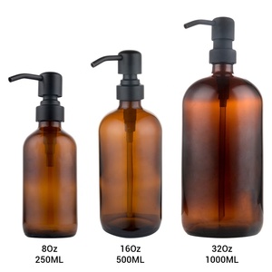 ขวดปั๊มเจลอาบน้ำแชมพูขวด500มล. เคลือบ500มล. สีทองปั๊มจากโรงงานจีน - Product Image 3