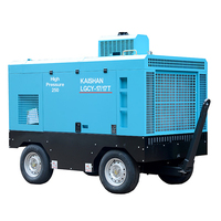 Compresseur d'air portable diesel Kaishan à bas prix, 650cfm, 17 bars, fabriqué en Chine, pour le forage et le purge haute pression