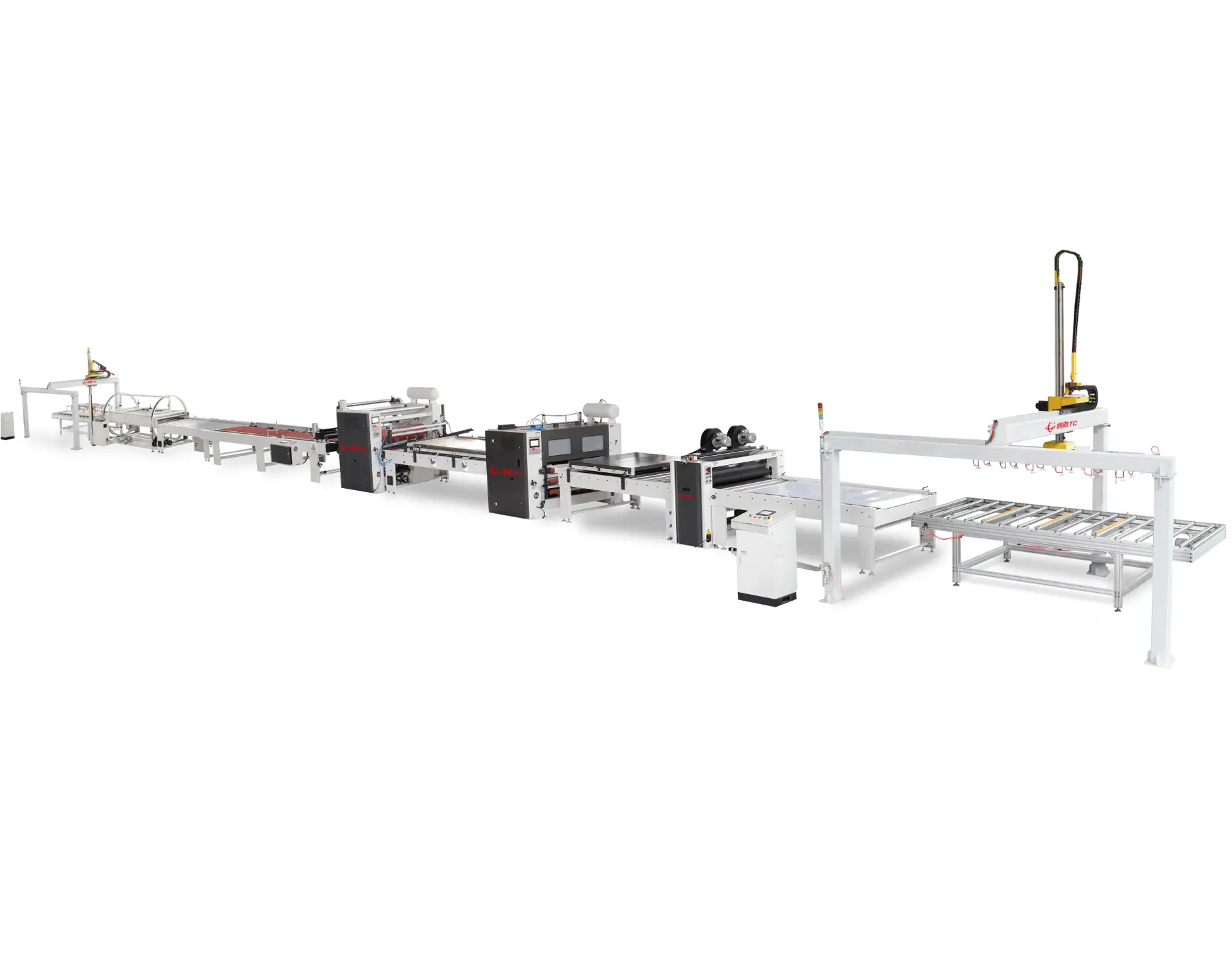 High Quality Honeycomb Lamination Machine Pvc Board Production Line Hot Press Machine Hot Product 2019 900+/-20mm 15x1.9x 0.8 55