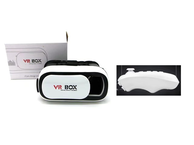 Hot-selling VR with RC BOX 2nd Generation Head-mounted VR Glasses Mobile Phone 3D Cinema VR Virtual Reality Direct Sales