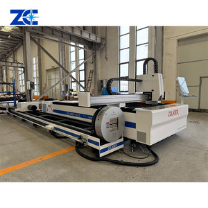 เครื่องตัดท่อด้วยเลเซอร์ 1500W-12000W 3ม. x 1.5ม. แบบ CNC Gantry พร้อมระบบควบคุม Cypcut ระบบระบายความร้อนด้วยน้ำ Fuji - Product Image 6