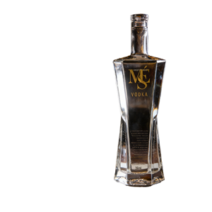 Botella <span class=keywords><strong>de</strong></span> Vino <span class=keywords><strong>de</strong></span> Vidrio Transparente Ovalada con Base Hexagonal Personalizable <span class=keywords><strong>de</strong></span> 10 ml y 500 ml, Apta para Whisky, <span class=keywords><strong>Vodka</strong></span> y Brandy - Product Image 1