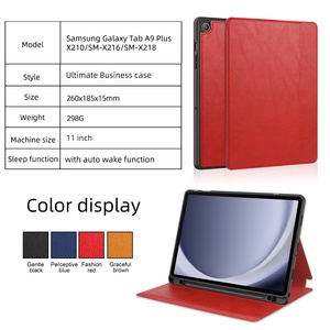 Étui Folio en Cuir PU Antichoc pour Samsung <span class=keywords><strong>Galaxy</strong></span> <span class=keywords><strong>Tab</strong></span> A9 Plus 11 Pouces avec Support et Porte-Stylet – Vente en Gros - Product Image 5