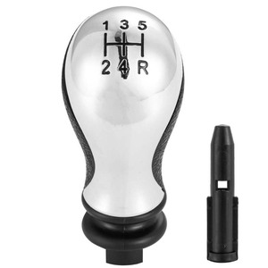Peugeot Citroen Electroplated Gear <b>Shift</b> <b>Knob</b> Manual Transmission Aluminum Alloy Ergonomic Design Single Ball Converter - Product Image 1
