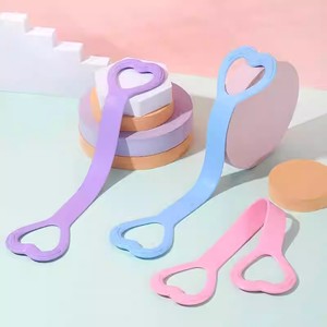 Bande de résistance en forme de 8 Work Record 300N en silicone épaissi pour l'épaule, le dos, le yoga, les étirements, le fitness et le remodelage corporel - Product Image 1