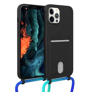 <span class=keywords><strong>Collier</strong></span> 11 Lanière Recyclé Biodégradable Pour <span class=keywords><strong>Iphone</strong></span> <span class=keywords><strong>12</strong></span> Pro Pare-chocs - Product Image 1