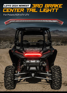 ATV UTV parte LED 3er Centro de freno luz trasera para Polaris RZR XP 1000 Turbo Sportsman 1000 XP 2019-2022 UTV ATV luz trasera - Product Image 2