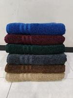 Solid Color Terry Cloth Beach Towels Rectangle Quick-Dry All-Season Adult Modern Style Machine Washable