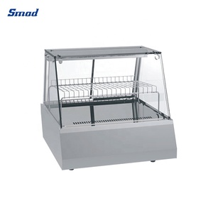 Vitrina Exhibidora de Pasteles Smad DDS-100WR de 100L con Triple Cubierta y Enfriamiento por Aire, Cuatro Lados de Vidrio - Product Image 3