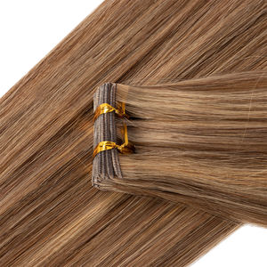 Qingdao <span class=keywords><strong>Haohao</strong></span> Top qualité 100% cheveux humains vierges génie ruban dans les extensions de cheveux cheveux européens - Product Image 6