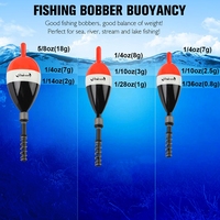 Vente en gros de flotteurs de pêche en bois de balsa à longue queue de haute qualité (5g, 5.8g, 7.8g) pour la pêche au crappie, au panfish et à la truite
