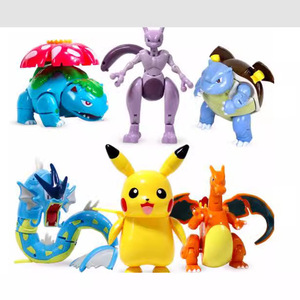 ตุ๊กตาโปเกมอน พิ<span class=keywords><strong>คา</strong></span>ชู ขนาดเล็ก ของเล่นพลาสติก บรรจุในกล่องสุ่ม สำหรับเด็ก<span class=keywords><strong>อายุ</strong></span> 4-6 ปี รุ่น ZC8901 - Product Image 4