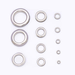 Œillets décoratifs ronds en cuivre à bord métallique, vente directe usine, pour bâches, abat-jour, sacs de frappe et vêtements - Product Image 5