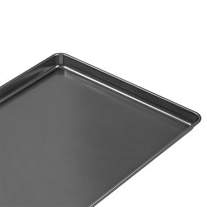<span class=keywords><strong>Teglia</strong></span> da forno in metallo nero in acciaio al carbonio, <span class=keywords><strong>teglia</strong></span> antiaderente <span class=keywords><strong>per</strong></span> biscotti - Product Image 5