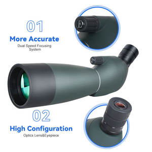 High Quality Long Range HD 25-75x Zoom Optical <strong>Lens</strong> <strong>Telescope</strong> Monocular Spotting Scopes China with Desktop Tripod - Product Image 4