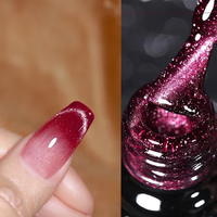Vernis à ongles gel effet magique oeil de chat 12 couleurs couleur couche de base aimant haute brillance vernis à ongles gel brillant