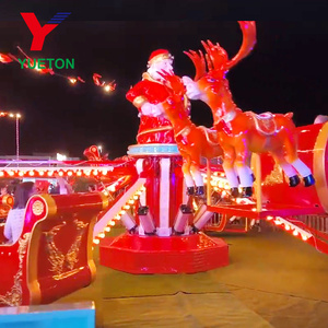 Yueton Santa Claus Reindeer Self-Control Ride - Equipo <span class=keywords><strong>de</strong></span> Diversión <span class=keywords><strong>de</strong></span> Salto para Niños para Carnaval Navideño - Product Image 3