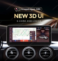 Autoradio Android 12,3 pouces avec CarPlay sans fil, écran tactile, 4G WiFi, pour Mercedes Benz ML GL 2012-2015