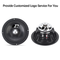 Haut-parleurs de voiture de milieu de gamme 6,5 pouces, 300 W RMS, amplificateurs de plaque de subwoofer de classe D pour voiture