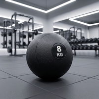 Support personnalisé pour balles de médecine avec logo, en PVC jaune, pour entraînement de fitness, gym, exercice, musculation, balles de médecine en caoutchouc