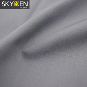 Skygen muestra gratis de color sólido de tejido liso de poliéster 65, 35 tela de algodón - Product Image 3