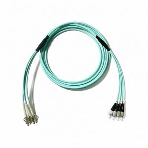 Cavo <span class=keywords><strong>Patch</strong></span> in Fibra Ottica Multimodale OM3 LSZH Armato per FTTH con Connettori <span class=keywords><strong>LC</strong></span>/<span class=keywords><strong>FC</strong></span>/<span class=keywords><strong>ST</strong></span>/<span class=keywords><strong>SC</strong></span> Compatibile con 3G/4G/GSM/WiFi/GPRS - Product Image 4