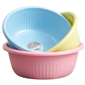 Xingsheng Factory quality multi-purpose color PP plastic household bathroom round wash basin