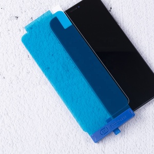 Universal easy applicator สำหรับ <span class=keywords><strong>iphone</strong></span> <span class=keywords><strong>x</strong></span> xs max xr premium กระจกนิรภัยหน้าจอป้องกันด้าน<span class=keywords><strong>หน้า</strong></span>กลับ - Product Image 5