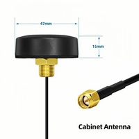 Antenne cellulaire verticale à gain élevé 698-2700 MHz, étanche IP67, avec connecteur mâle à visser pour armoire extérieure