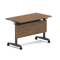 Table de réunion pliable de conférence pliable moderne Flip Top pour la formation Petite Salle de conférence Mesas Plegables Office Desk