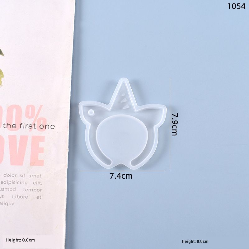 Moule d'ornement de licorne 06