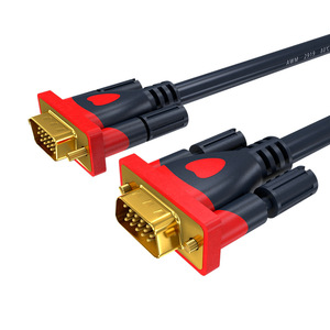 VGA 3+9 Computer Monitor <b>Cable</b> 1.5M Copper Wire High Definition Video Connector For Projector And TV - Product Image 1