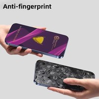 Protections d'écran en verre trempé pour iPhone 17 16 15Pro Max/15Plus/14/13 12 11 avec protection anti-explosion et anti-chute