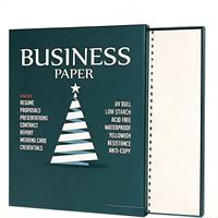 Papier vierge personnalisé A4 de haute qualité 85gsm 90gsm vert à bleu pour étiquettes de protection de marque Forest Deer