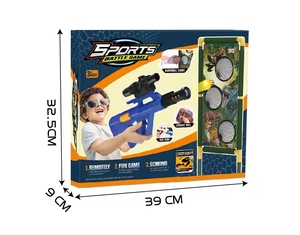 Jouets de tir à l'air comprimé KSF Dinosaure pour garçons - Matériel en plastique ABS Jeu de bataille sportif amusant en intérieur/extérieur - Product Image 3
