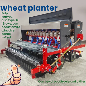 Semoir de blé multifonctionnel à moteur agricole, avec pieds découpés, pour semis en bande de 6 à 18 rangs, adapté à la culture à sec du riz et à la fertilisation sans labour - Product Image 4