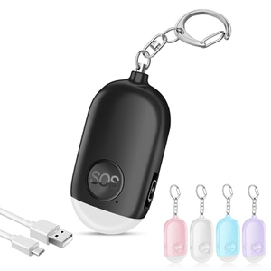 Alarma Antirrobo Inalámbrica Inteligente con LED USB para Bolsos, Sonido de 130 dB, Sistema de Seguridad Personal, Alarma de Carga - Product Image 1