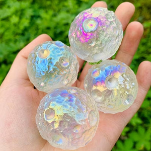 Esfera de Cristal de Cuarzo Transparente Tallada a Mano, Cristal Natural Curativo para Decoración, Venta al Por Mayor - Product Image 3