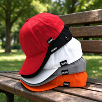Casquette de baseball en coton à 6 panneaux avec logo personnalisé, patch brodé, imprimé, visière incurvée, chapeau de soleil multicolore, vente en gros OEM