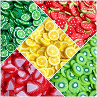 Mezcla de Chispas Artificiales de Alta Calidad, Rodajas de Arcilla Polimérica, Ecológicas, No Tóxicas, Hechas a Mano, para Relleno de Slime y Manualidades DIY