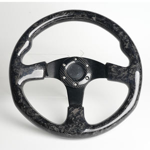 Volant de course en carbone forgé style Plug and Play, 3 branches, remplacement universel pour le marché secondaire, installation facile - Product Image 6